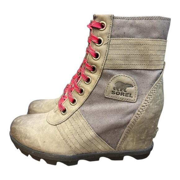 Sorel Joan Of Arctic Lexie Wedge Bootie Waterproof Women size 9 - Picture 2 of 7